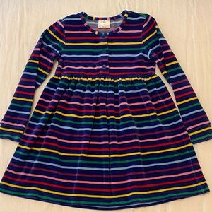 Hanna Andersson Multicolor Striped Kids Dress